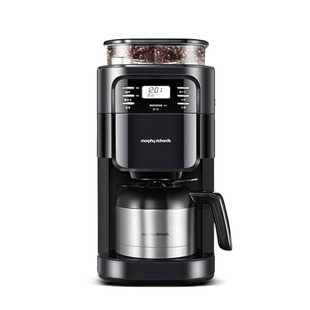 Mofei American coffee machine household automatic drip coffee machine bean powder dual-purpose vacuum insulation gift logo
