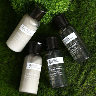 Hotel shower gel disposable shampoo hotel high-end homestay wash sample set manufacturers wholesale custom