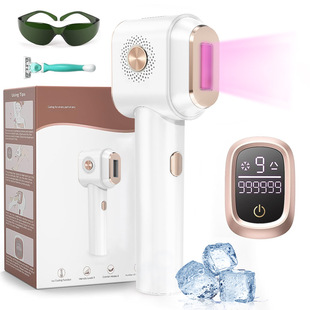 Cross-border Freezing Point Hair Removal Apparatus Household Men's and Women's Whole Body Photonic Skin Rejuvenation Hair Shaving Machine Portable Gun Pulse Hair Removal Apparatus