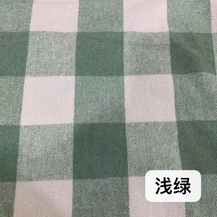 Autumn and Winter Thick Tartan/shirt, Outwear Woolen Material