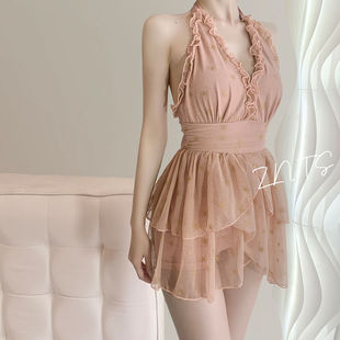 ZNTS2024 New Summer Explosions Swimwear Women's Slimming Meat Covering One-piece High-end Seaside Holiday Conservative