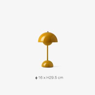 Zhongshan factory direct sales Danish Traditino classic flower bud table lamp VP9 rechargeable dimming bedroom bedside lamp