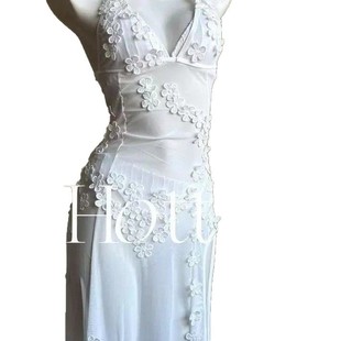 [Moonlight Concerto] Pure Want Micro-transparent Beach Holiday Dress bikini Sexy Swimsuit Dress Island Holiday