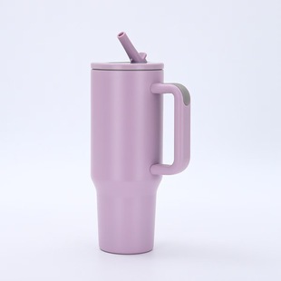 Cross-border 40oz car cup 304 stainless steel series thermos cup large capacity double-layer vacuum portable handle cup