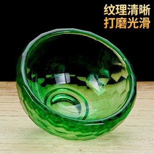 Factory wholesale transparent glass crystal bowl water Cup colorful water Cup household Cup white crystal water supply bowl decoration
