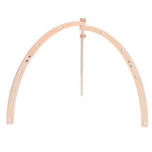 Cross-border Wooden Newborn Fitness Rack Baby Grasping Clouds Stars Moon Pendant Baby Sports Tripod