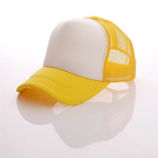 Sponge cap children's net cap print embroidery duck tongue net cap baseball net cap.