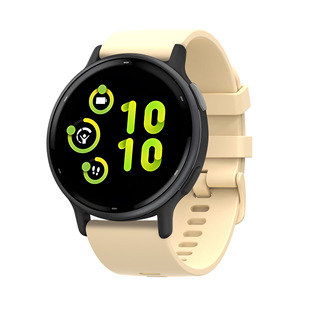 Suitable for new Jiaming Active5 smooth silicone strap 20mm/22mm universal watch replacement strap
