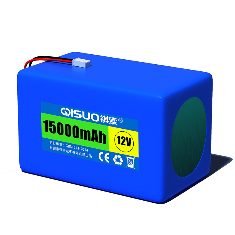 12V Lithium Battery 11.1 Volt Solar Led Light Strip with Audio Car Wash Machine Humidifier Vacuum Cleaner Battery Power Supply