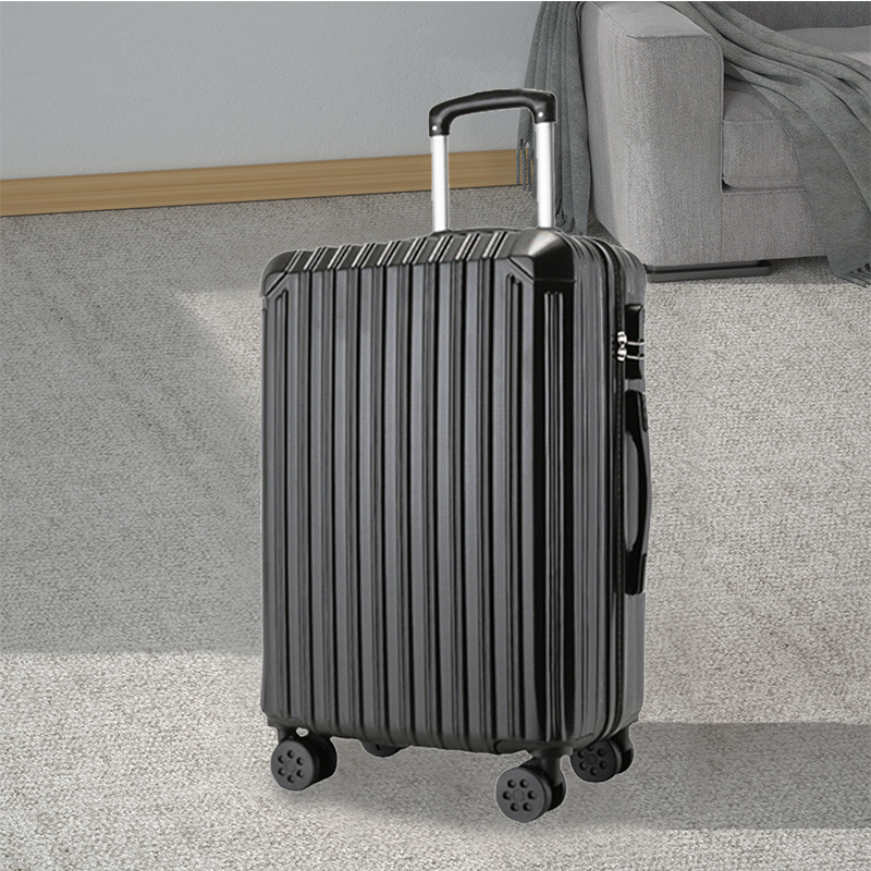 Double-Layer Explosion-Proof Zipper Wide Handle Luggage Suitcase 20-inch Carry-On Travel Suitcase Trolley Case Luggage 24-Inch Universal Wheels Student