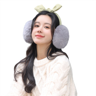 Winter anti-freezing warm cycling ear artifact new ear bag ear protection Korean style extra large thickened back wear style ear