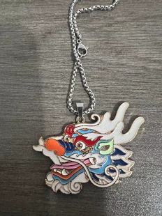 Alloy Decorative Zodiac Chinese Dragon Brooch Pin Men's Dragon Year Accessories Metal Badge New Year Gift Preferred