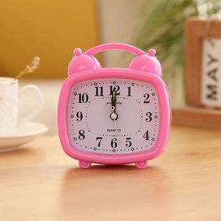 Factory direct alarm clock children's TV modeling clock bedside small alarm desk clock school opening necessary