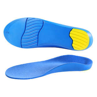 Flat Foot Correction Insoles Men's Foot Arch Support Firm Anti-Slip Sports Shock Absorbing Leg Type Correction Foot Pad Women