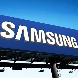 Производитель производит рекламную вывеску Samsung дверной головки