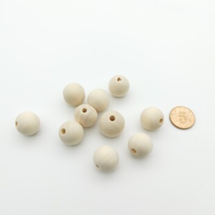 Factory direct supply Tiantai wooden beads and wood small holes wooden beads spot wholesale loose beads DIY custom wooden jewelry accessories