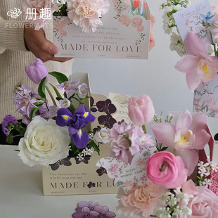 in stock exquisite and beautiful flower packaging box to send girlfriend to send girlfriends gift box gift box floral packaging materials