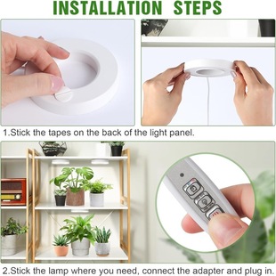 LED plant growth light flower stand green plant wall potted fleshy flower full spectrum ceiling plant fill light factory