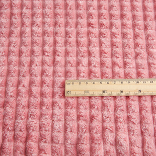 Flannel quad plush fabric in stock 220g fashion blanket plush toy cut plaid fabric