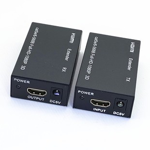 60 м HDMI Удлинитель сетевой кабель rj45 к HDMI удлинитель HD 1080 передатчик с блоком питания