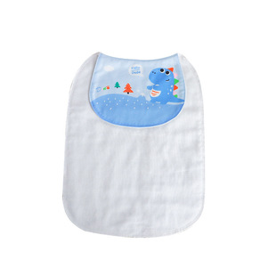 Lovely Amoy Children's Cotton Sweat-absorbent Towel Back Increase Kindergarten Baby Sweat-isolating Towel Back Baby Cotton Class A