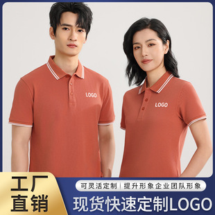 Noble Pima Cotton High-End Polo Shirt Work Clothes Custom Embroidered Logo Corporate Culture Shirt Lapel T-Shirt Printing