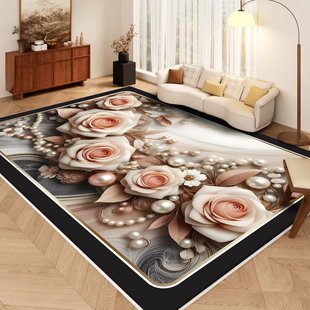 Chinese Style Living Room Carpet Cross-Border Carpet Sofa Coffee Table Blanket Large Area Full Carpet Bedroom Non-Slip Carpet