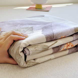 ins Raw Cotton Old Coarse Cloth Single Bed Sheets Pure Cotton Thickeneded Encrypted Single Piece Coarse Cloth Quilt Mat Three-piece Set