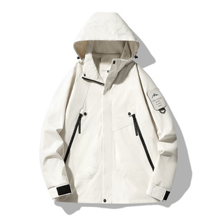 Couple's Single Layer Jacket Men's and Women's Jacket Not Afraid of Wind and Rain Autumn and Winter New Outdoor Functional Jacket Top Fashion Brand