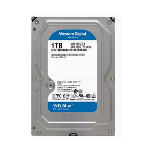 WD10EZEX 1TB настольный компьютер механический жесткий диск 1tb однодисковый синий диск монитор 7200 в 64M