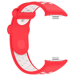Suitable for Redmi Watch4/Xiaomi Bracelet 8Pro Metal Head Two-Color Strap Smart Watch