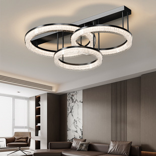 Light Luxury Ceiling Lamp Living Room Lamp Hall Main Lamp Italian Style Minimalist Bedroom Lamp Main Lamp Advanced Sense Simple Zhongshan Lamps