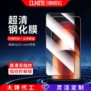 Применимо iqoo защитная пленка для мобильного телефона neo9pro закаленная пленка neo8 анти-вуайерист 8pro матовая пленка для мобильного телефона