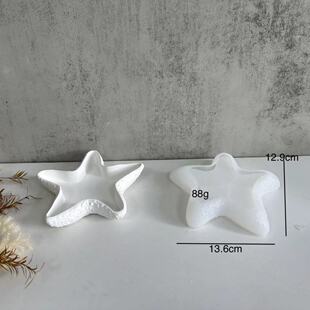 Starfish Dish Silicone Mold Starfish Jewelry Storage Tray Gypsum Glue Dropping Mold