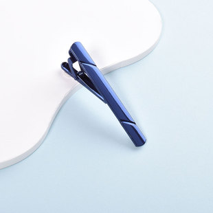 AliExpress Amazon новый прямоугольный краска рубашка зажим для галстука мужская минималистская рубашка в полоску зажим для галстука мужчина