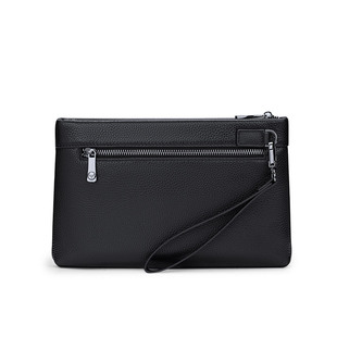 King Paul Men's Handbag Genuine Leather Business Hand Bag Men's Handheld Envelope Bag Cowhide Mobile Phone Bag Wholesale