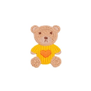 Cross-border Special for Animal Cartoon Cloth Stickers Clothing Hats Decorative Stickers No Adhesive Seamable Bear Wool Embroidered Cloth Stickers