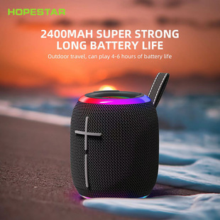 P35MINI портативный портативный водонепроницаемый динамик Bluetooth TWS1 1 последовательно RBG диафрагмы световые маленькие стальные пушки 10W