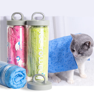 Cat and dog supplies absorbent towel absorbent fast dry spot wholesale pet cat dog bath towel