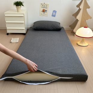 Non-printing Japanese-style Good Cotton Bed Sheet Student Season Cotton Bedspread Mattress Bed Cover Non-slip Sheet Quilt Cover Class A
