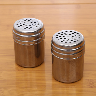 Stainless steel starry seasoning bottle seasoning powder tube pepper tube seasoning Jar Kitchen Supplies