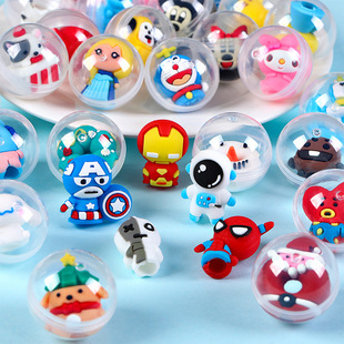 В наличии 32 мм Gashapon цветная кукла Gashapon игрушка мультфильм Gashapon мяч Gashapon Слепая Коробка Gashapon машина Подарочный мяч