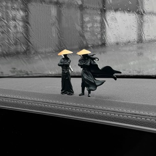 "Wulin Swordsman" Car Accessories Ornaments Car Decoration Men's Internet Popular 2024 New Central Console Car Accessories