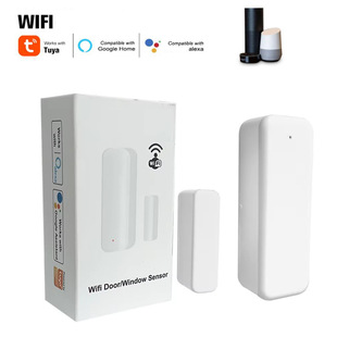 Tuya graffiti smart WiFi door magnetic alarm support Speaker WIFI door alarm WIFI door magnetic