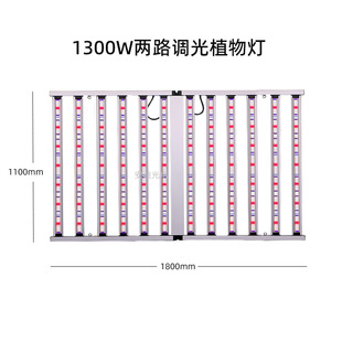 Dimming plant growth lamp led full spectrum imitation sunlight green plant planting lamp sesame type supplementary light coloring lamp foreign trade