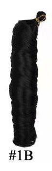 Chemical Fiber Dirty Braid Loose Wave Braiding Big Wave Roll French Curls Braided Hair