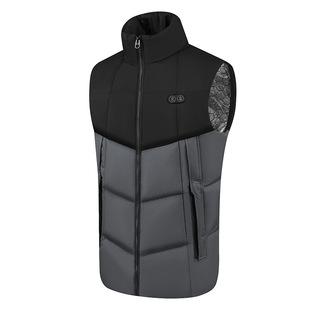 Intelligent temperature control heating vest USB intelligent charging winter dual control 17 zone heating warm vest heating vest
