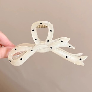 Cartoon Cute Biscuit Clip Women's 2025 New Style Elegant Hairpin Hair Clip Hair Clip Headwear Shark Clip Hair Clip Hair Accessories