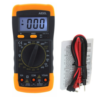 A830L multimeter digital display multimeter high precision measurement automatic range digital multimeter multi-function instrument