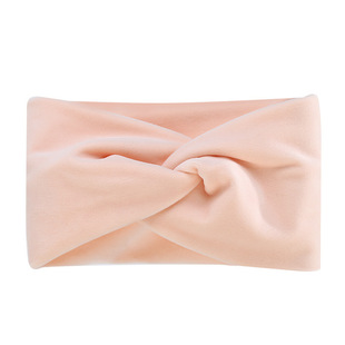INS European and American Bow Hair Band Sports Face Wash Headgear Yoga Fitness Hair Accessories Fabric Woolen Knot Headband